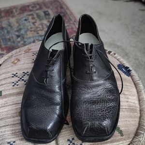 Sz 43.5 cydwoq leather oxford shoes